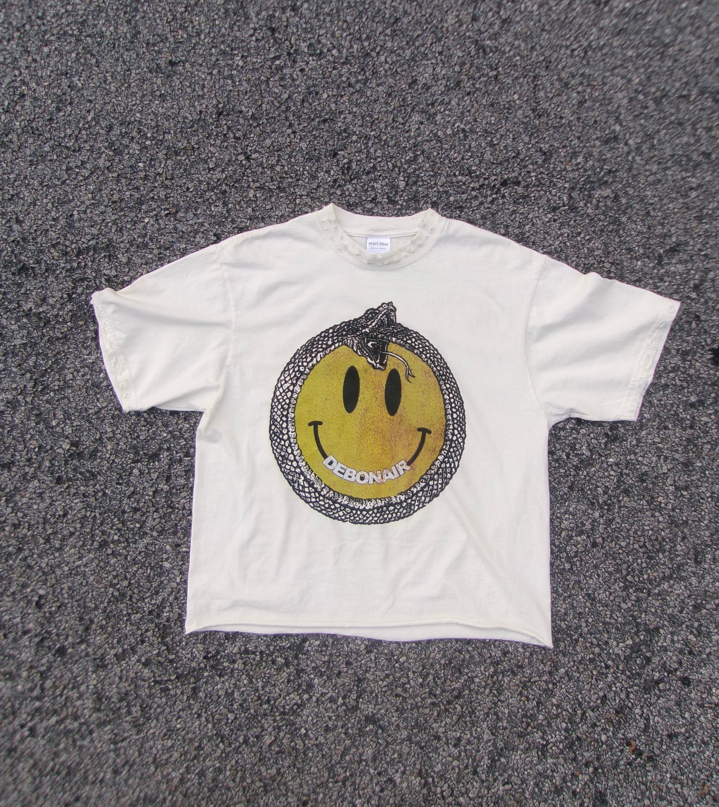 DBNR “Ouroboros” Distressed tee